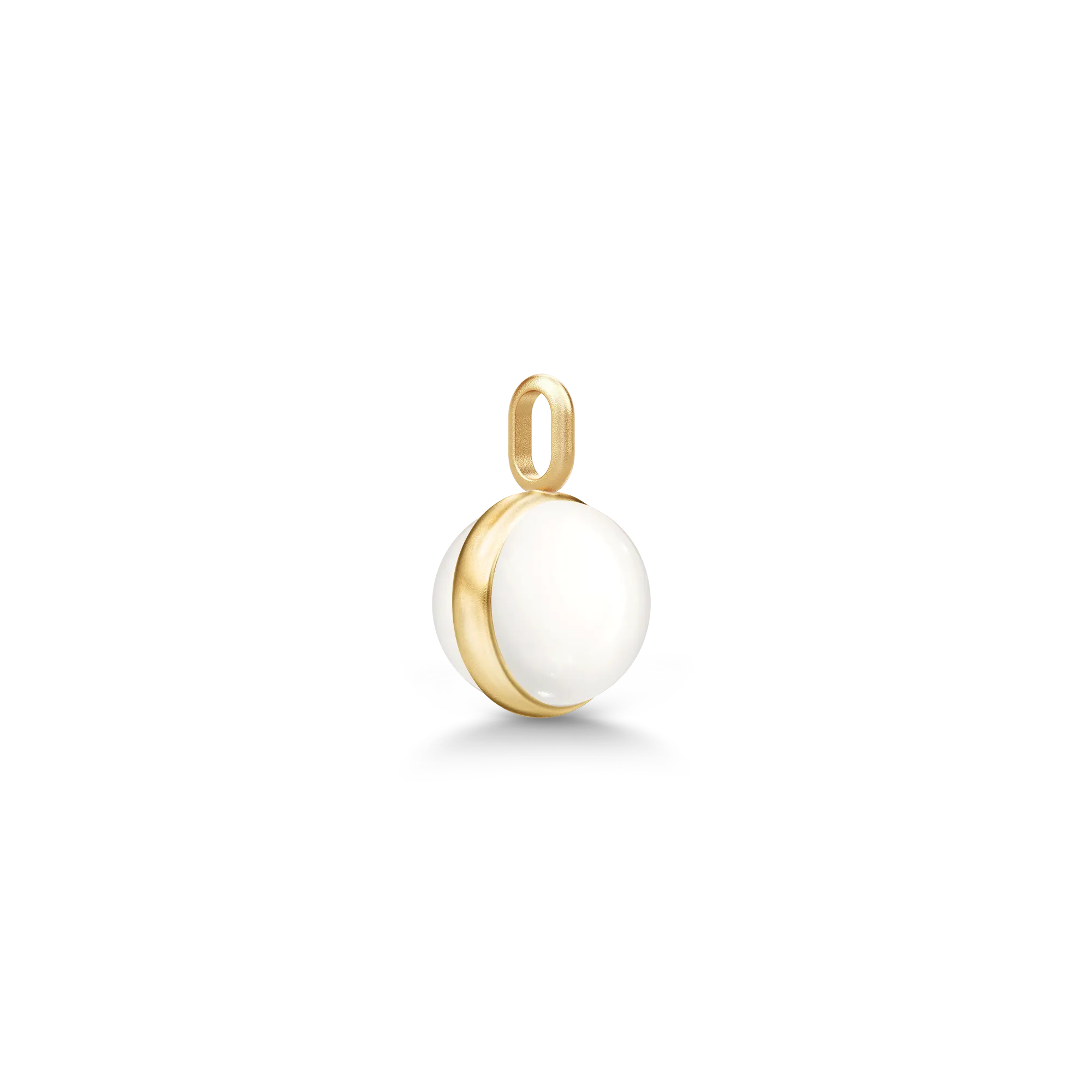 Julie Sandlau Lille Prime Vedhæng Ivory Crystal PD374GDIVCR