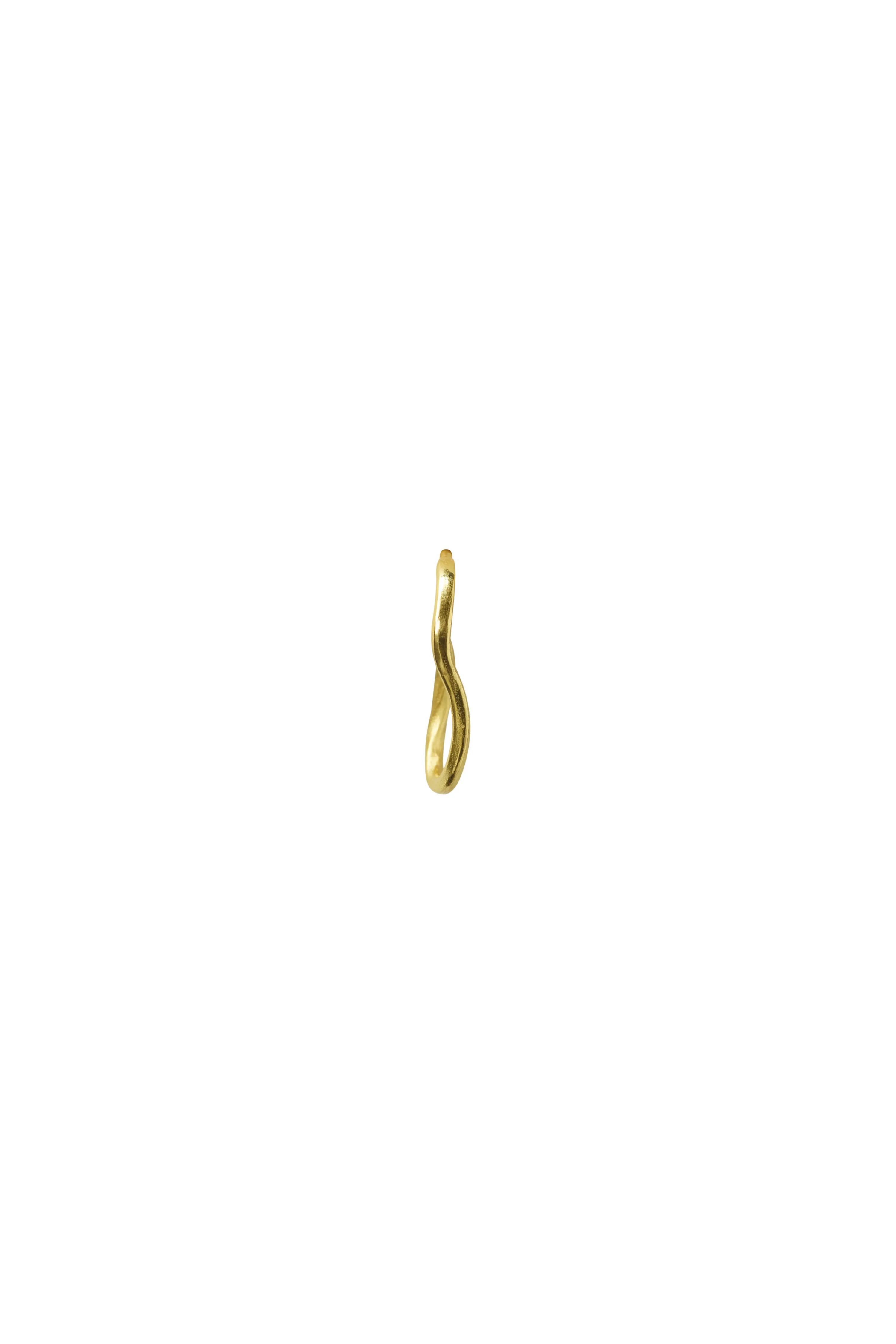 ELHANATI Wavy Nude Hoop Small ELH/HP/20011