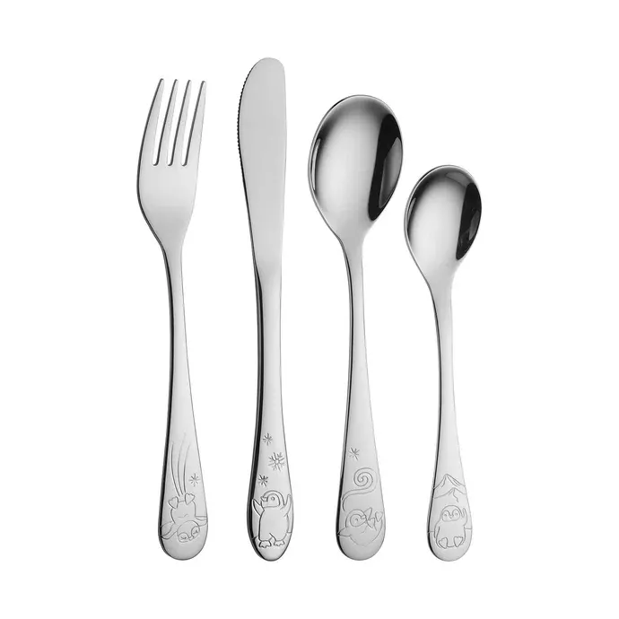 Nordahl Andersen Rustfrit Bestik m. Pingvin Inkl. Bamse 93002527014