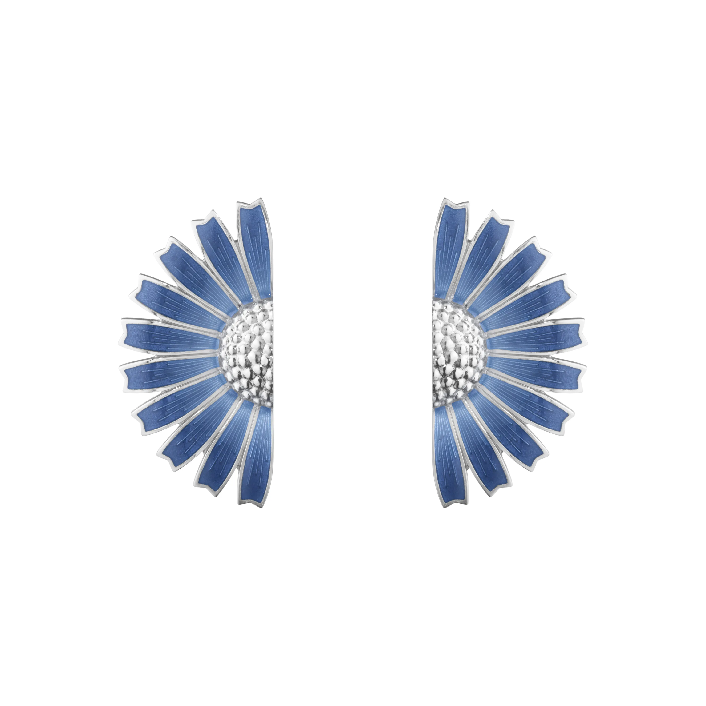 Georg Jensen Daisy Ørering Sølv Blå 20001547