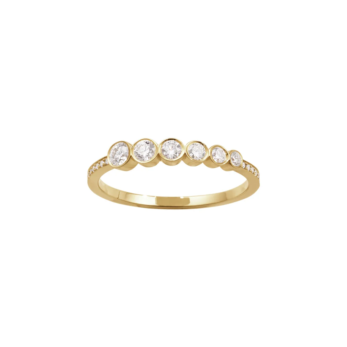 Sophie Bille Brahe Pleine Lune Diamant Ring RI22_PDDI_WH