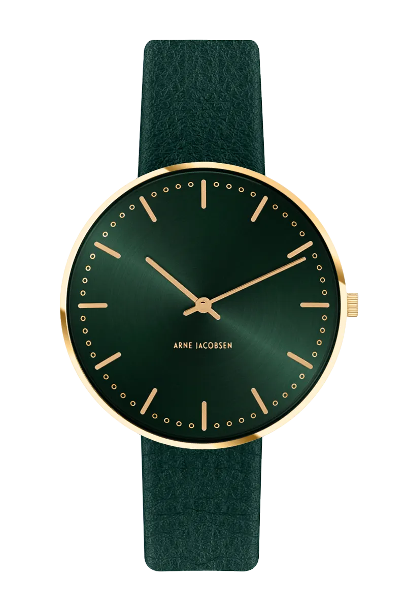 Arne Jacobsen City Hall Evergreen 34 mm 53210-1688G