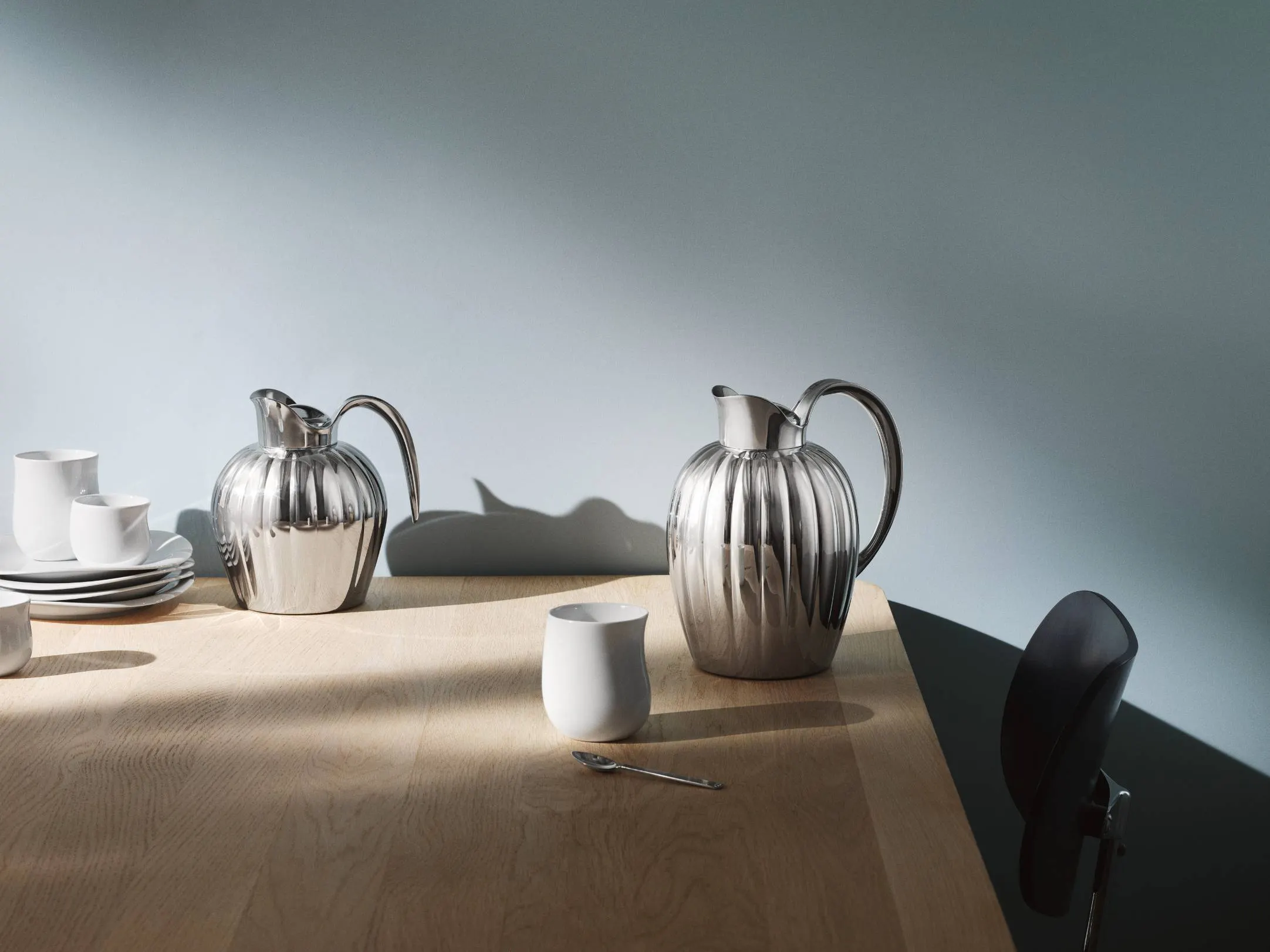 Georg Jensen Bernadotte Termokande 1L Stål 10019755