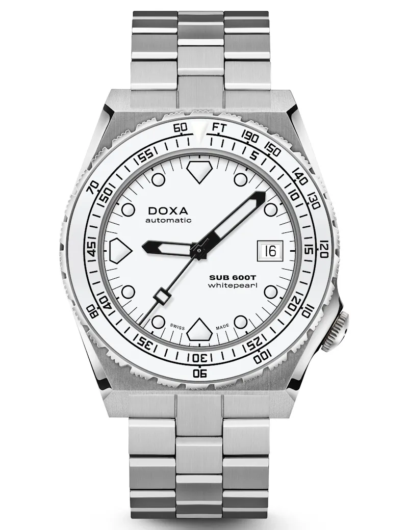 DOXA Sub 600T Whitepearl 861.10.011.10