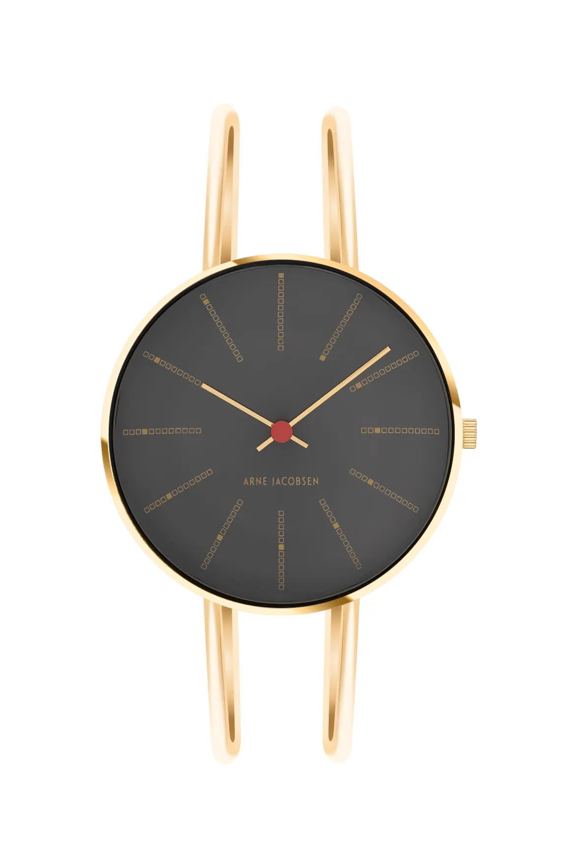 Arne Jacobsen Bankers Porsgrunn Grey 34 mm 53109-1619