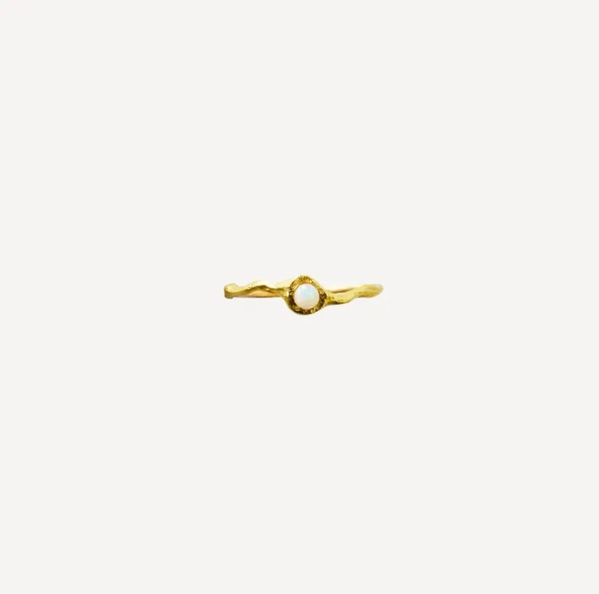 Elhanati Iman Petite Opal Ring ELH/SO/MI1005