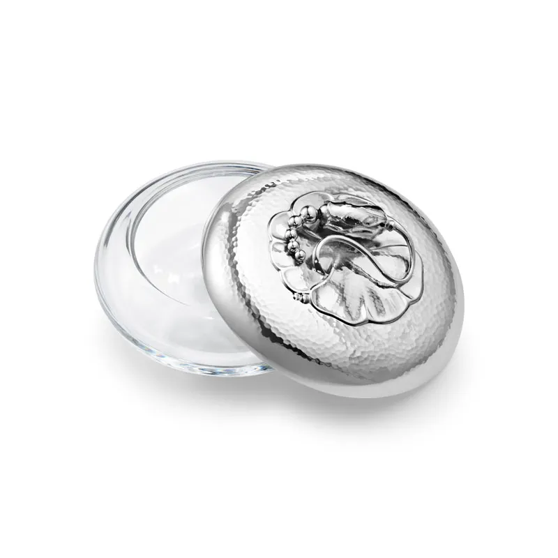 Georg Jensen Blossom Bonbonniere Sølv Stor 10015944