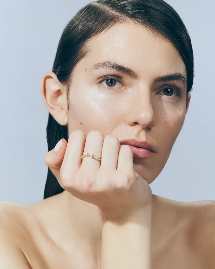 Sophie Bille Brahe Sky Ring RI26_P_OCSKY_WH