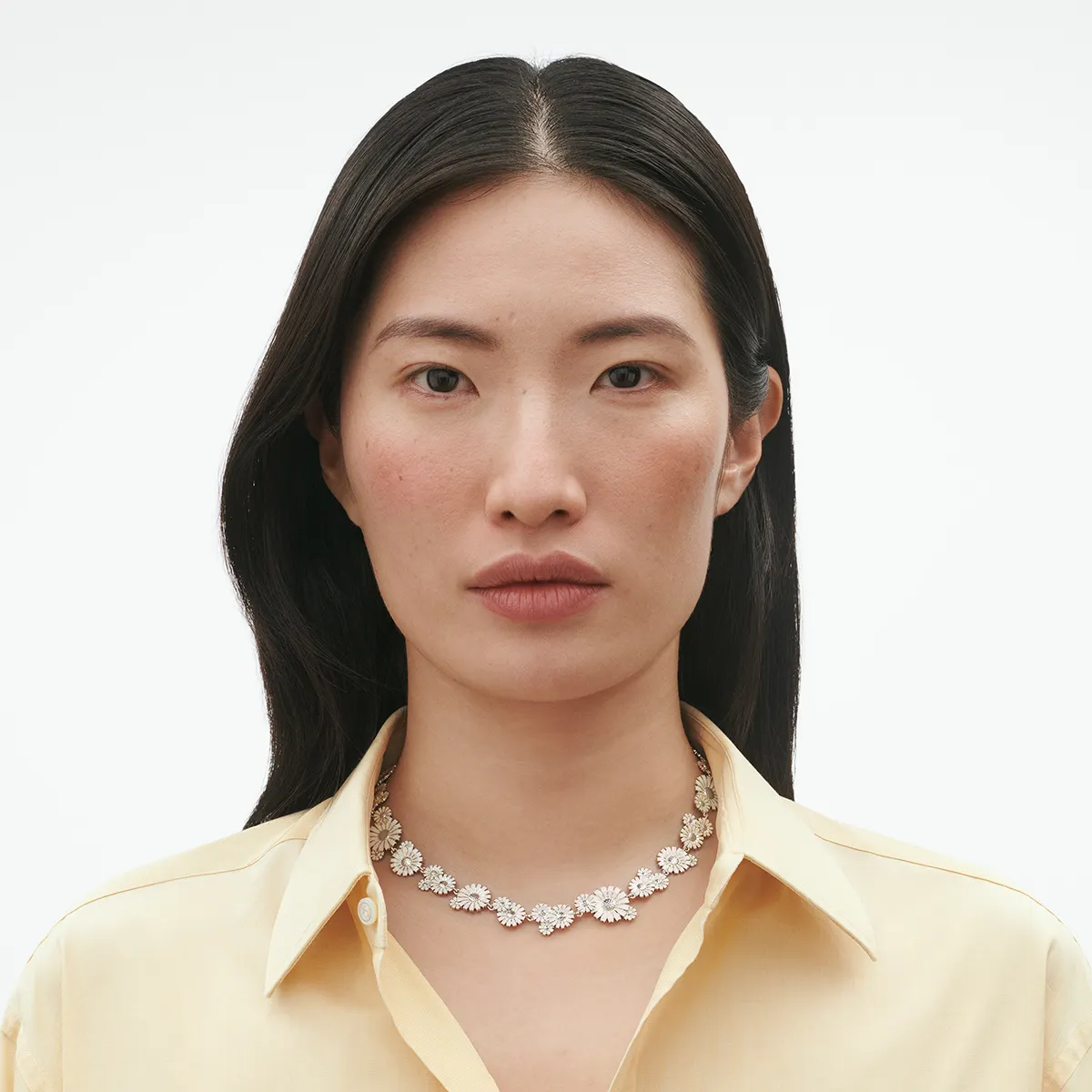 Georg Jensen Daisy Halskæde Hvid 20001532