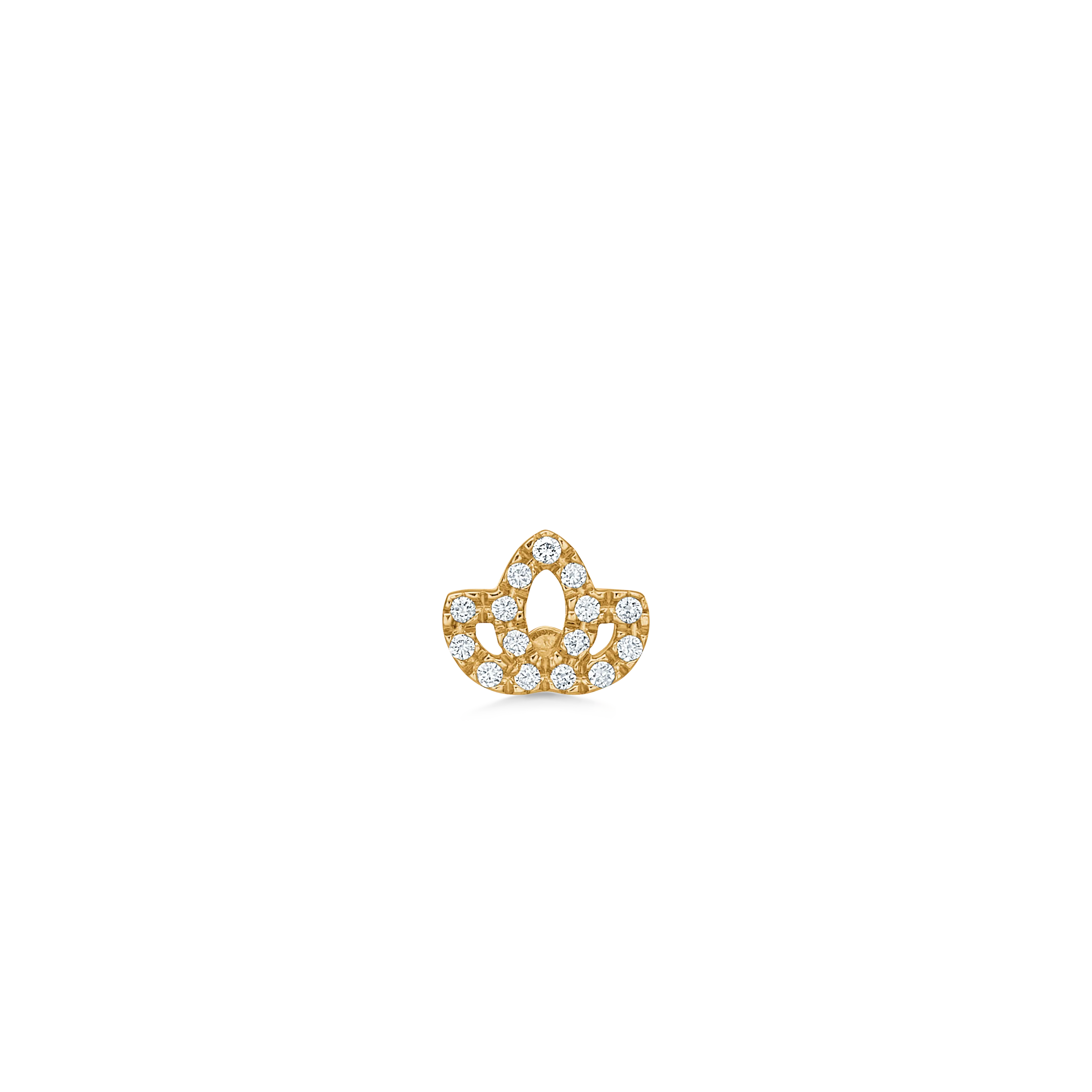 Ro Copenhagen Symbols Lotus Diamant Ørestik E111Y104