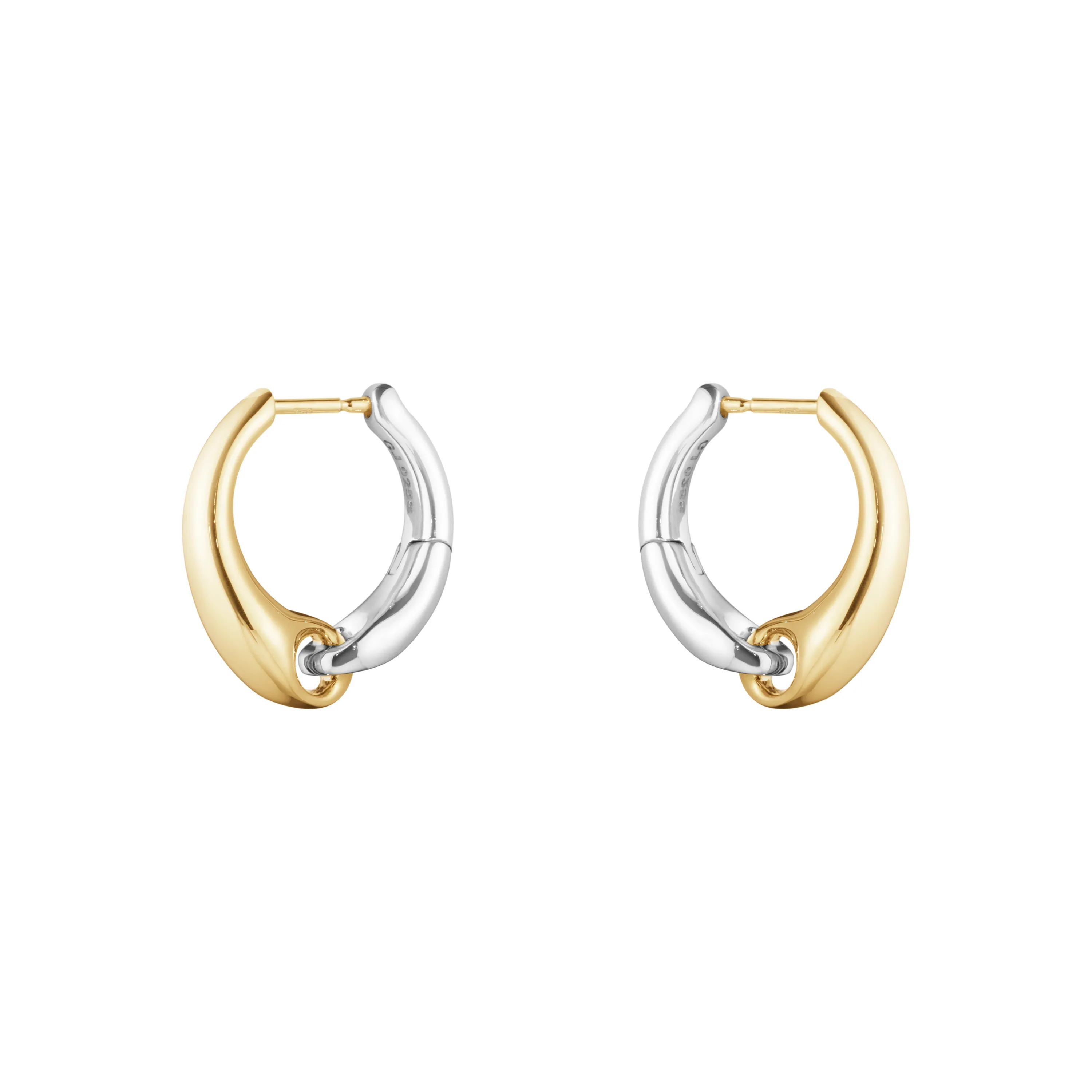 Georg Jensen Reflect Øreringe Guld/Sølv 20001180