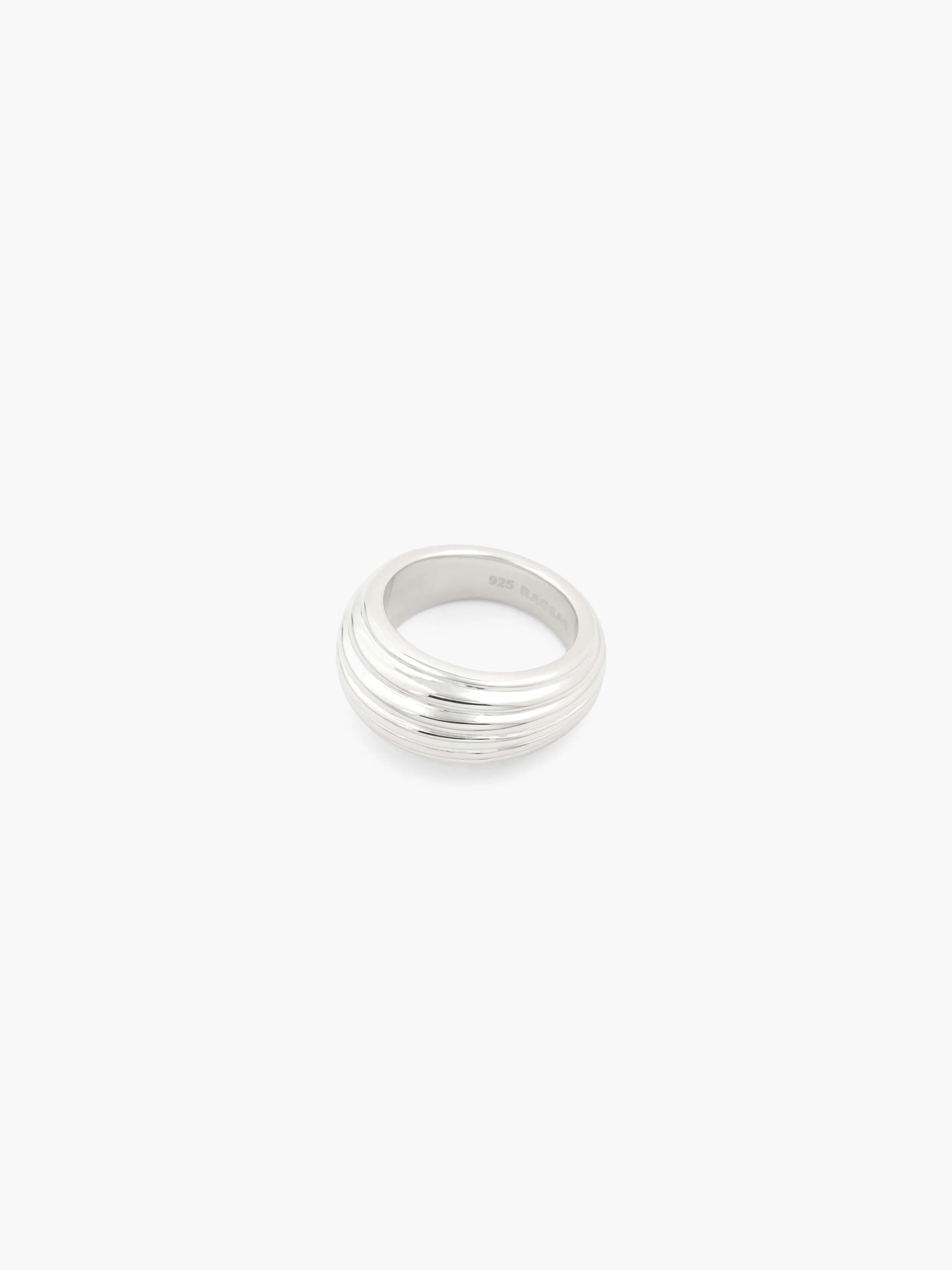 RAGBAG Drop Grooved Ring 11027-SS