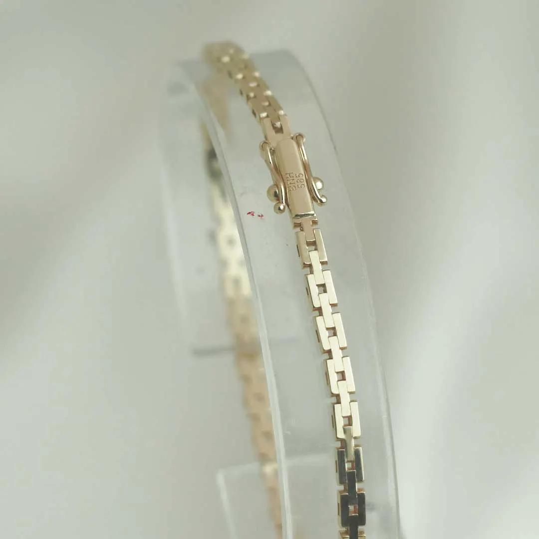 BNH Mursten Armbånd i 14 kt 3,0 mm  