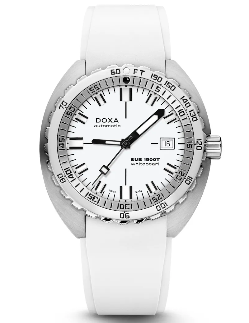DOXA Sub 1500T Whitepearl 883.10.011.23