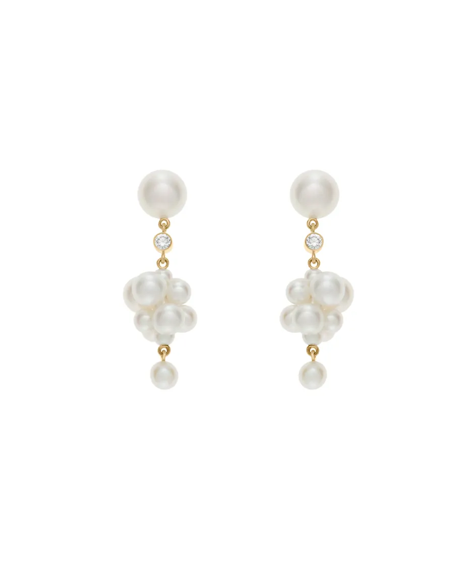 Sophie Bille Brahe Botticelli Diamant Øreringe EA30_BOD_FW