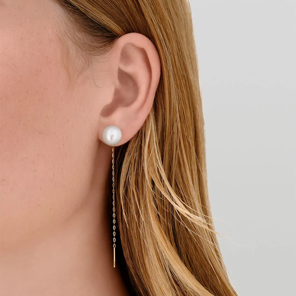 Julie Sandlau Elin Øreringe 14k YG14-ST348