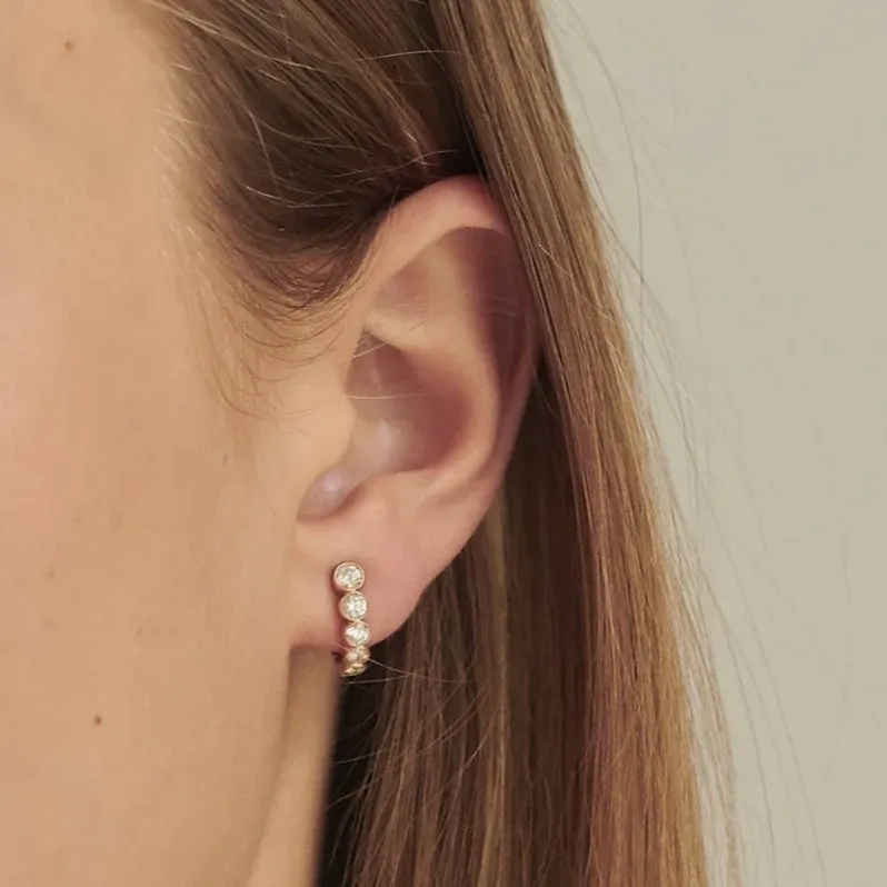 Sophie Bille Brahe Petite Boucle Ensemble Ørering EA04_PBE_WH