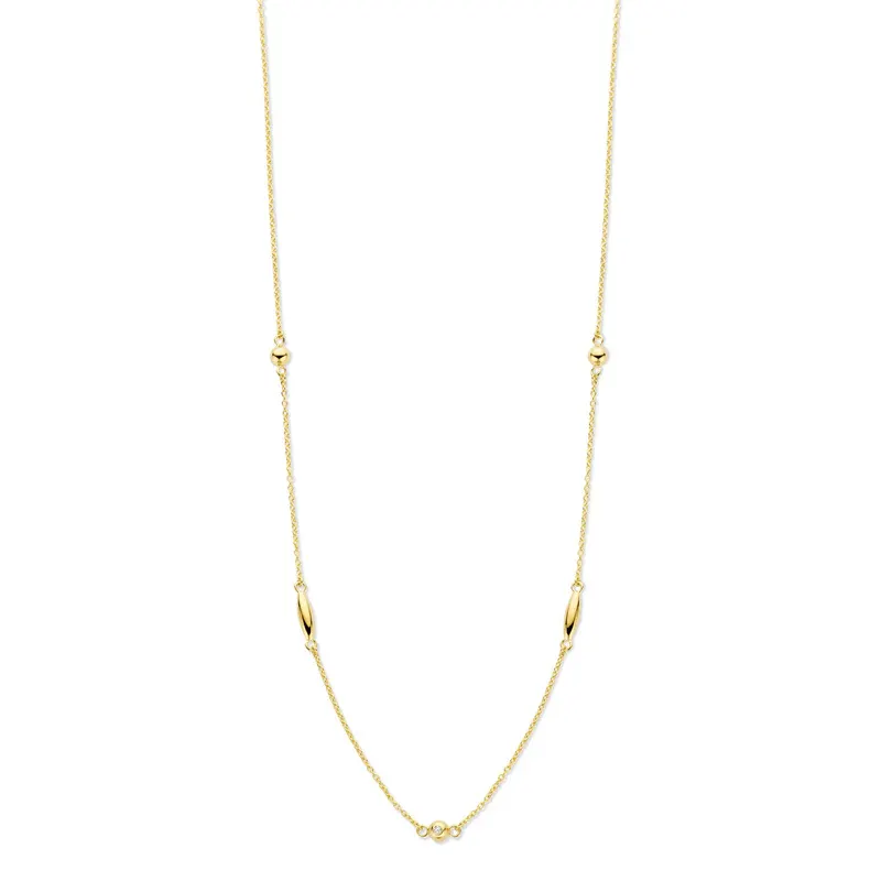 Spirit Icons Ellis Halskæde 0,02 ct Wvs 14k