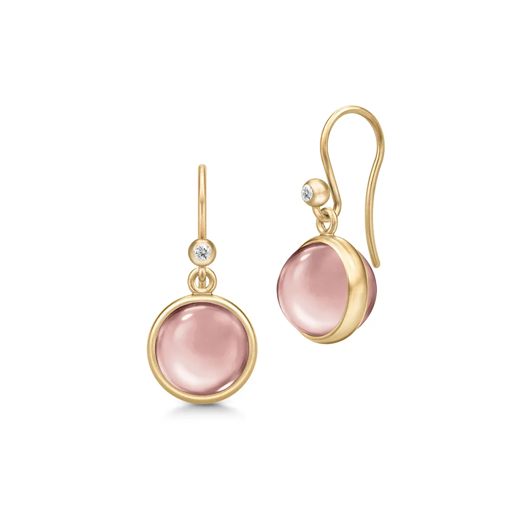 Julie Sandlau Prime Øreringe Dusty Rose Forgyldt HKS181GDDSROCRCZ
