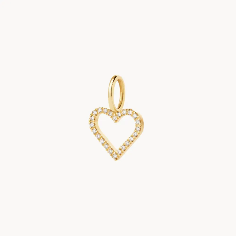 Ro Copenhagen Open Heart Diamant Vedhæng P111Y108