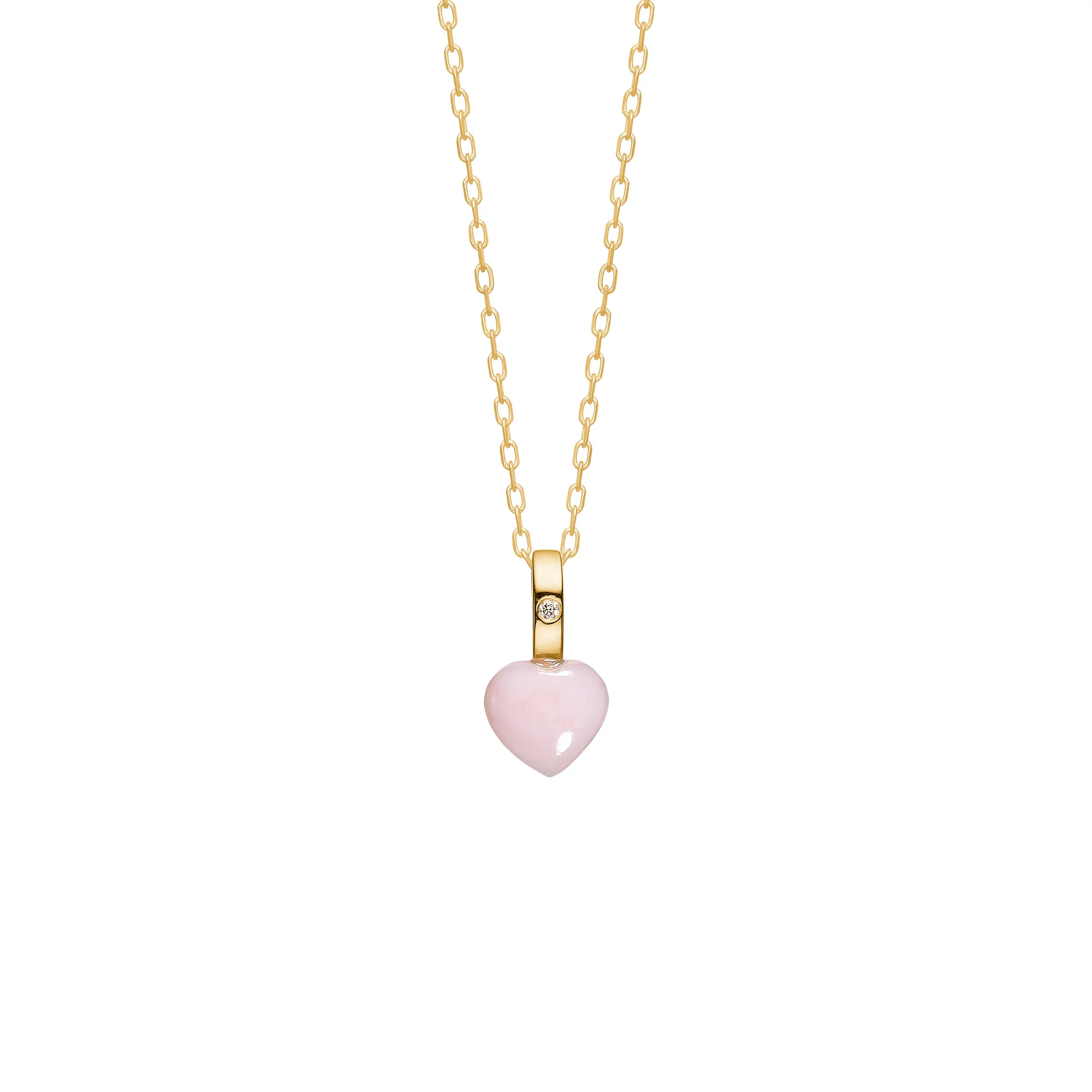 Carré 10-Karat Heart Vedhæng TL 4487 PODI 6mm