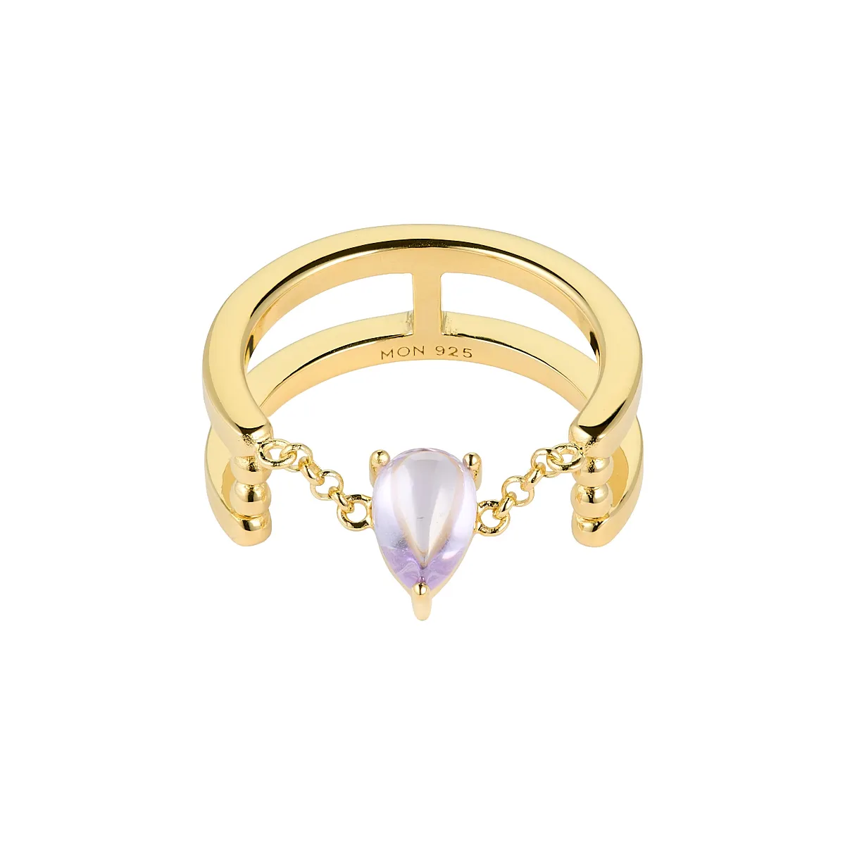 Monlund Chubby Drip Purple Ring MON19F-P