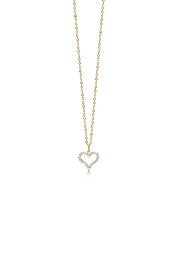 Mads Z Tender Heart Guld Vedhæng 1531320