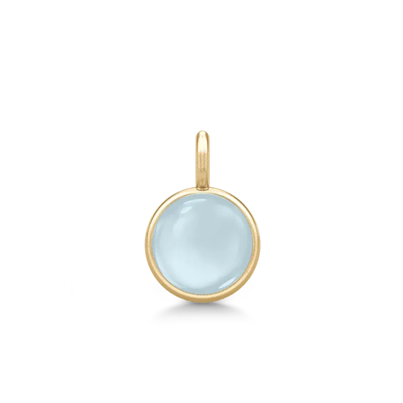 Julie Sandlau Prime Vedhæng Milky Aqua PD19GDMLAQCR