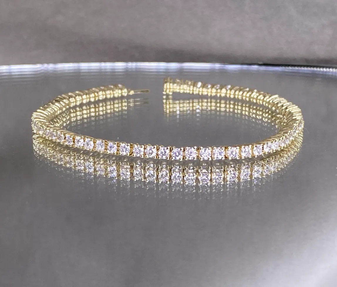Bendixen Collection 18 kt Tennis armbånd 