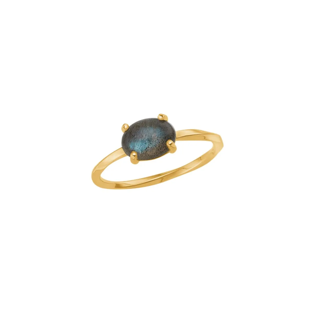 Carré 10-Karat ring med Labradorit TR 4355 LB