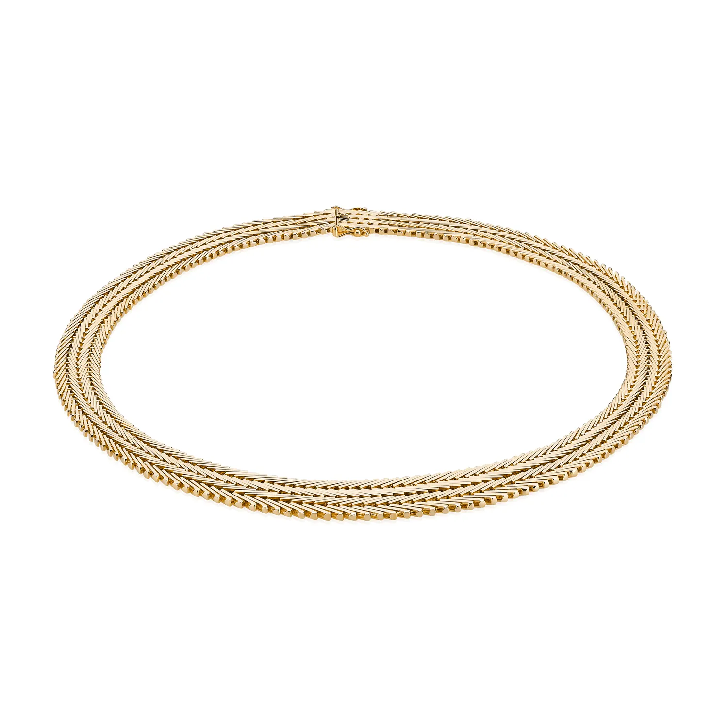 BNH Geneve forløb kæde i 14kt 100/2 17,2 mm