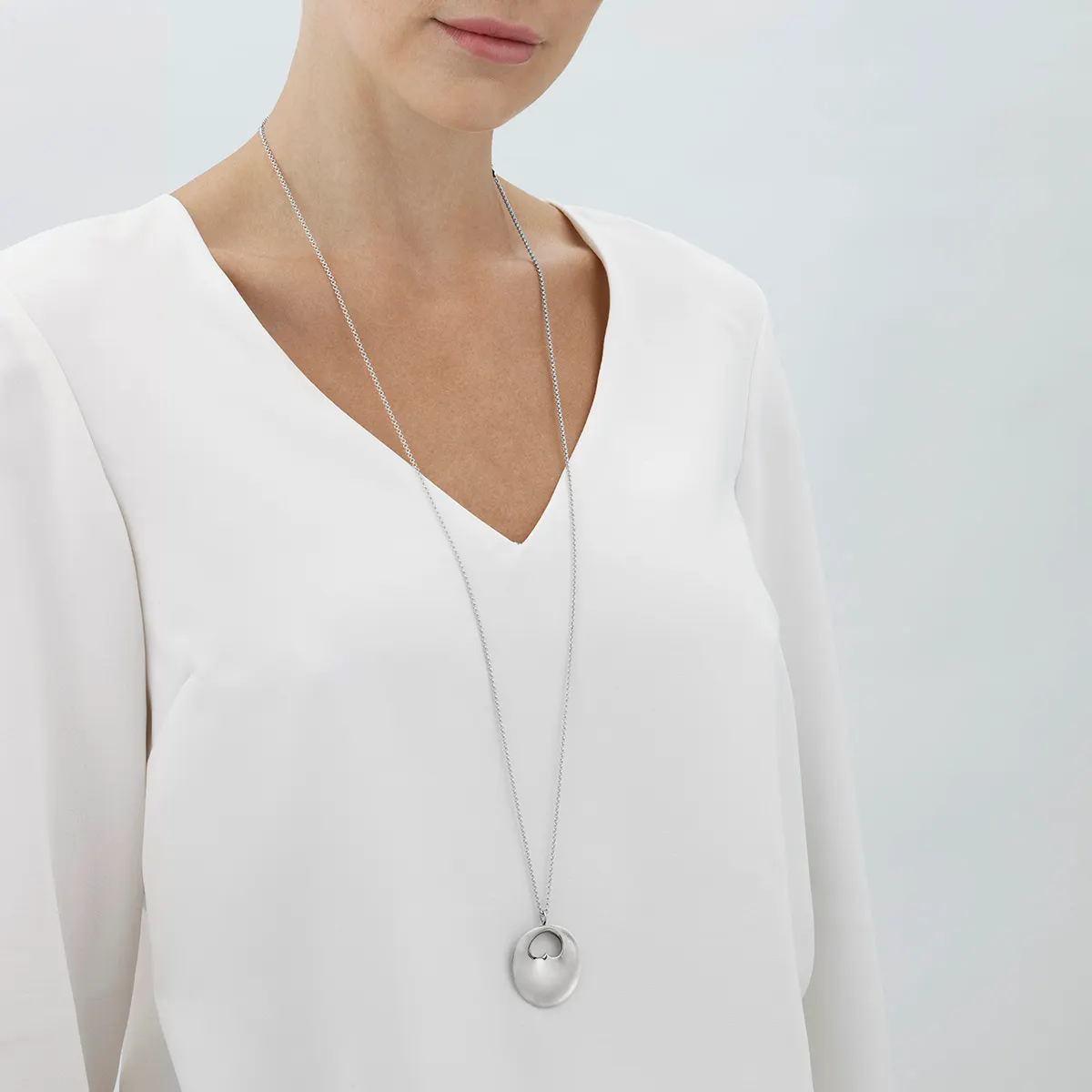Georg Jensen Hidden Heart Vedhæng Stor 3536443