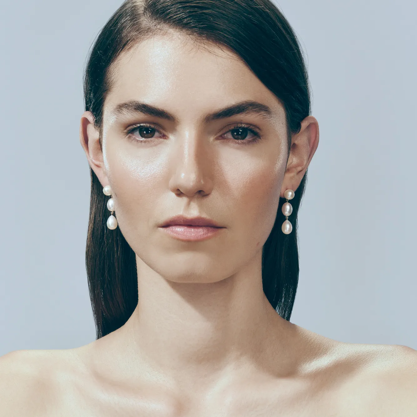 Sophie Bille Brahe Amis Poire Øreringe EA26_DROP_L_FW