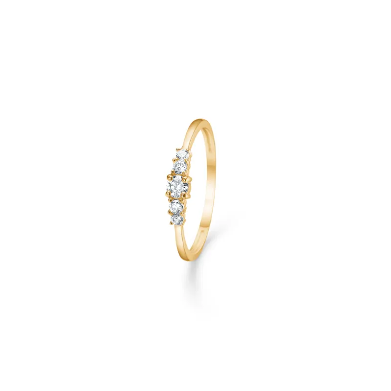 Mads Z Orbit CZ Ring 3347104
