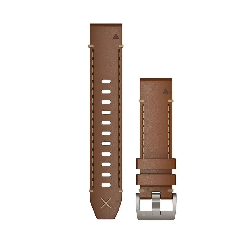 Garmin QuickFit 22 mm Læderrem 010-12738-04