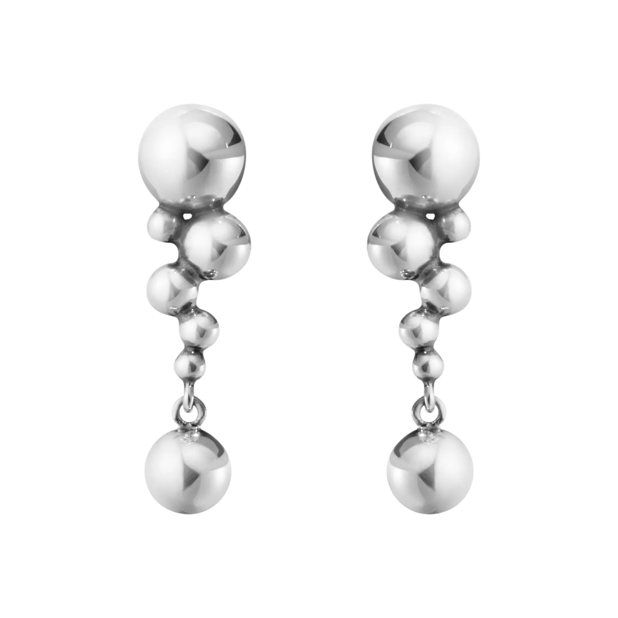 Georg Jensen Moonlight Grapes øreringe sølv 20001410