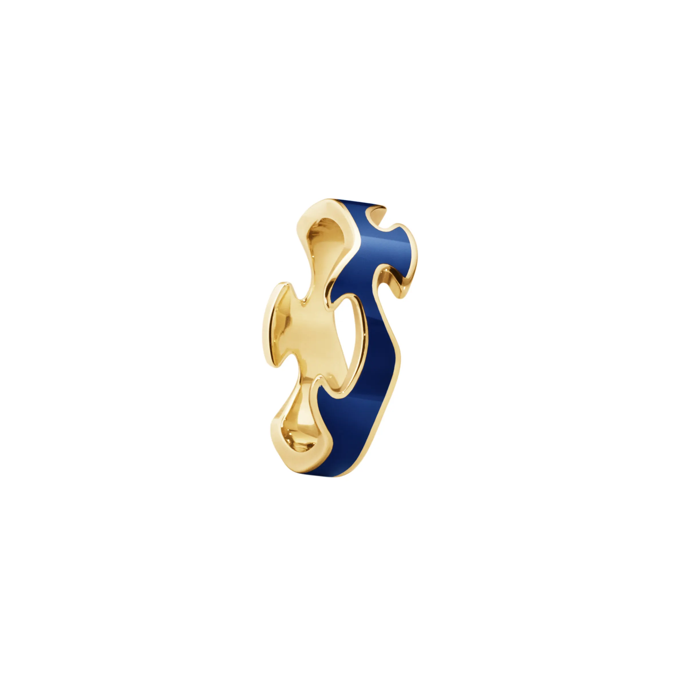 Georg Jensen Fusion Centerring Blå 20001562