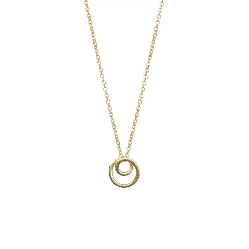 Heiring Twister mini vedhæng 14kt - 75-5-45