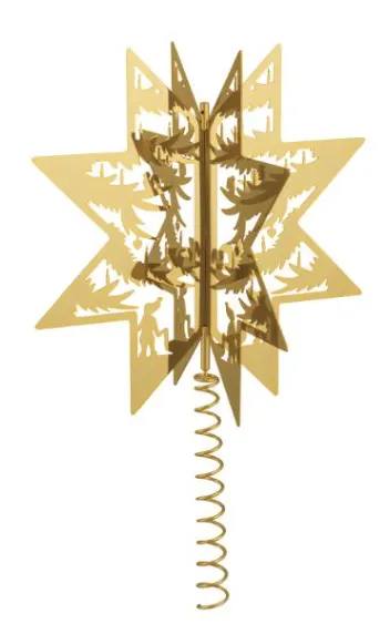 Nordahl Andersen - Topstjerne Forgyldt 16,5 cm 98863162000