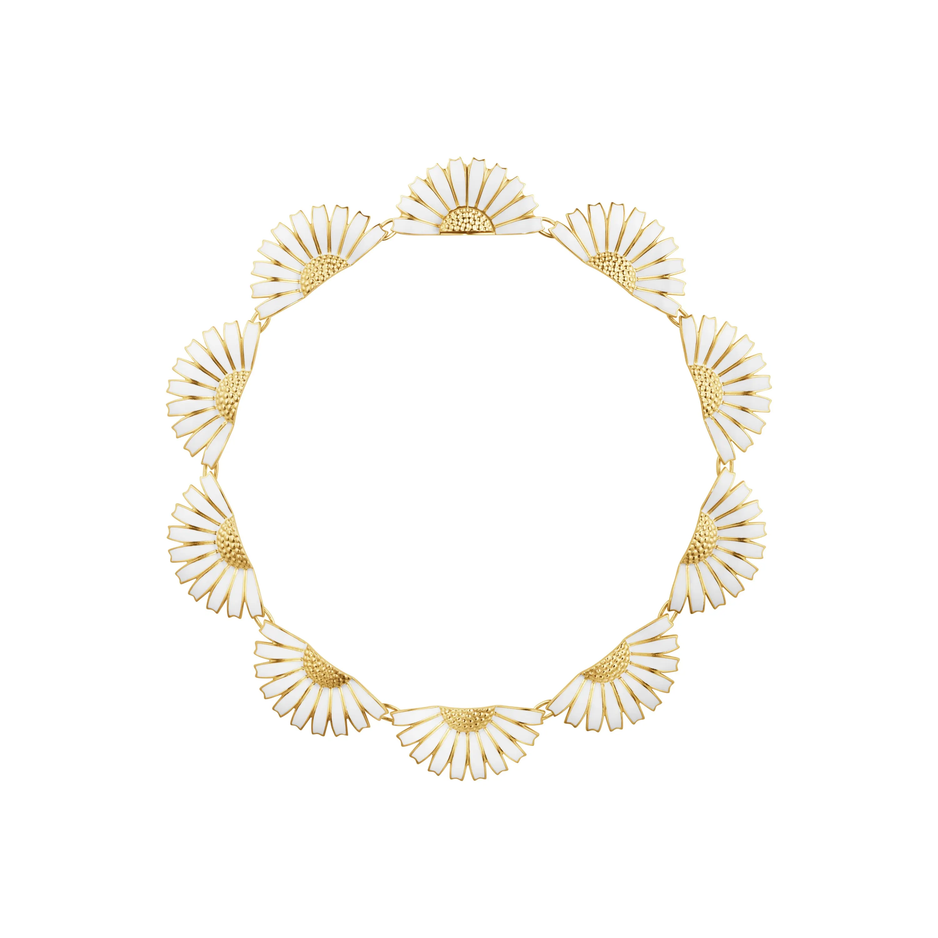 Georg Jensen Daisy Halskæde Forgyldt 20001554