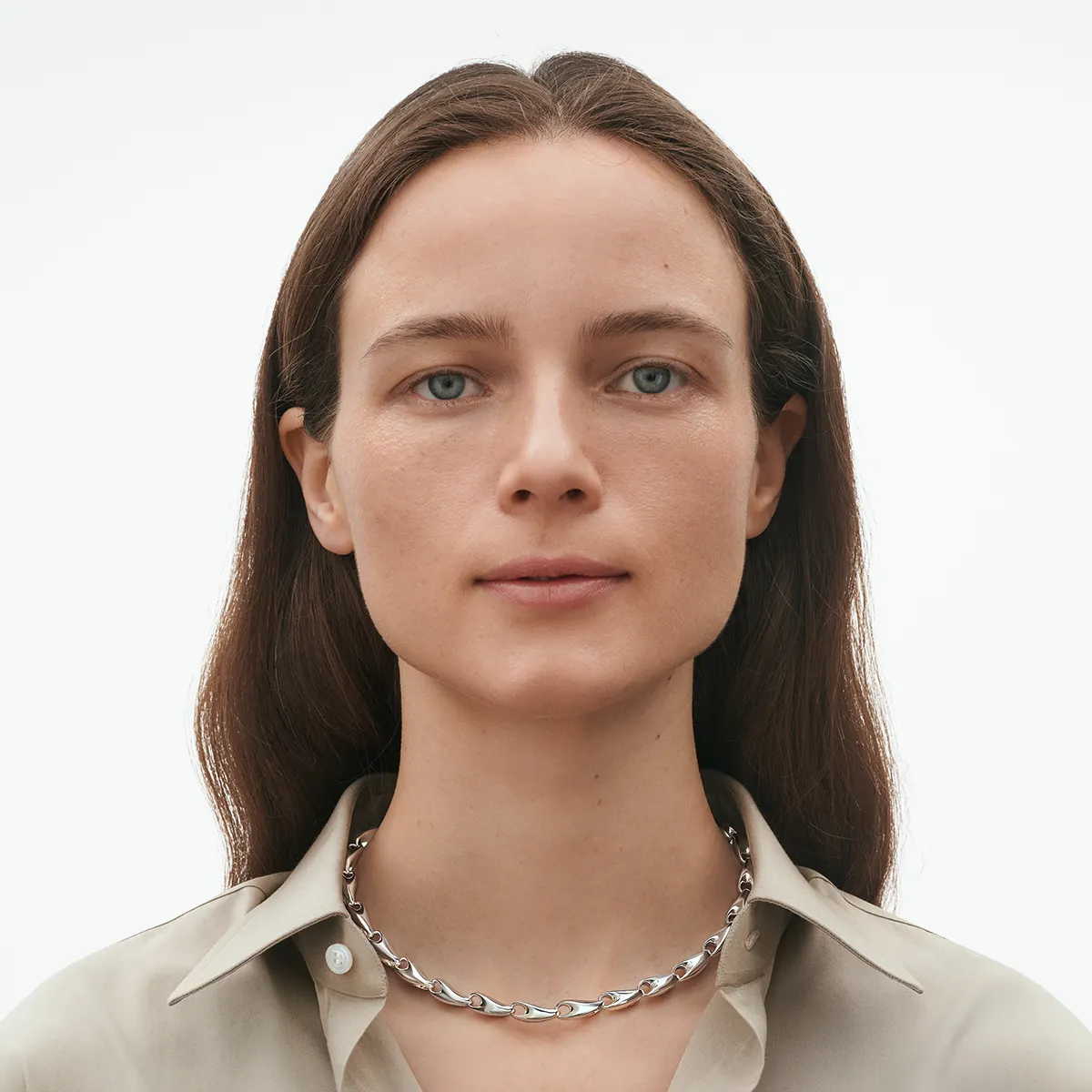Georg Jensen Reflect Halskæde Sølv 20001178