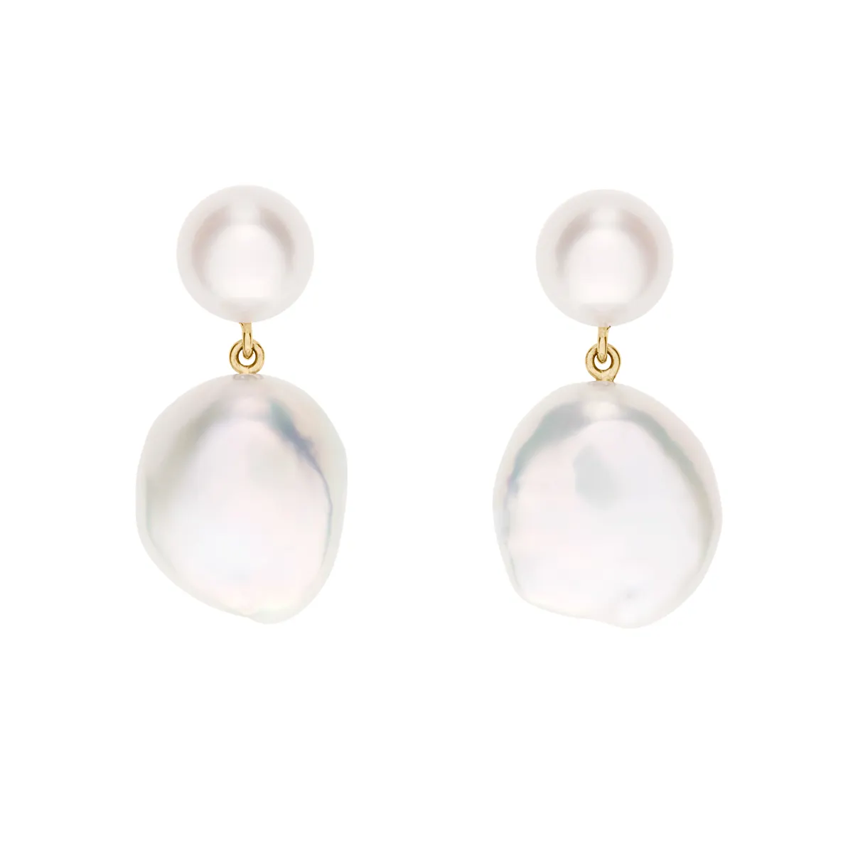 Sophie Bille Brahe Venus Blanc Øreringe EA30_VBL_FW