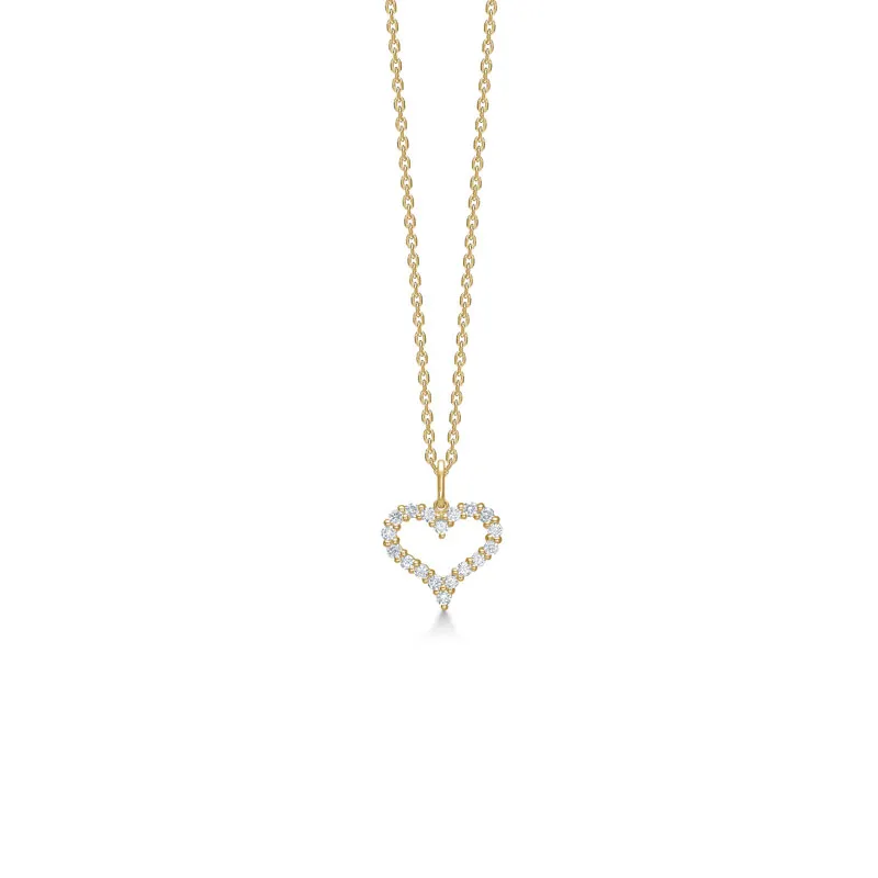 Mads Z Tender Heart Guld Vedhæng 1531336