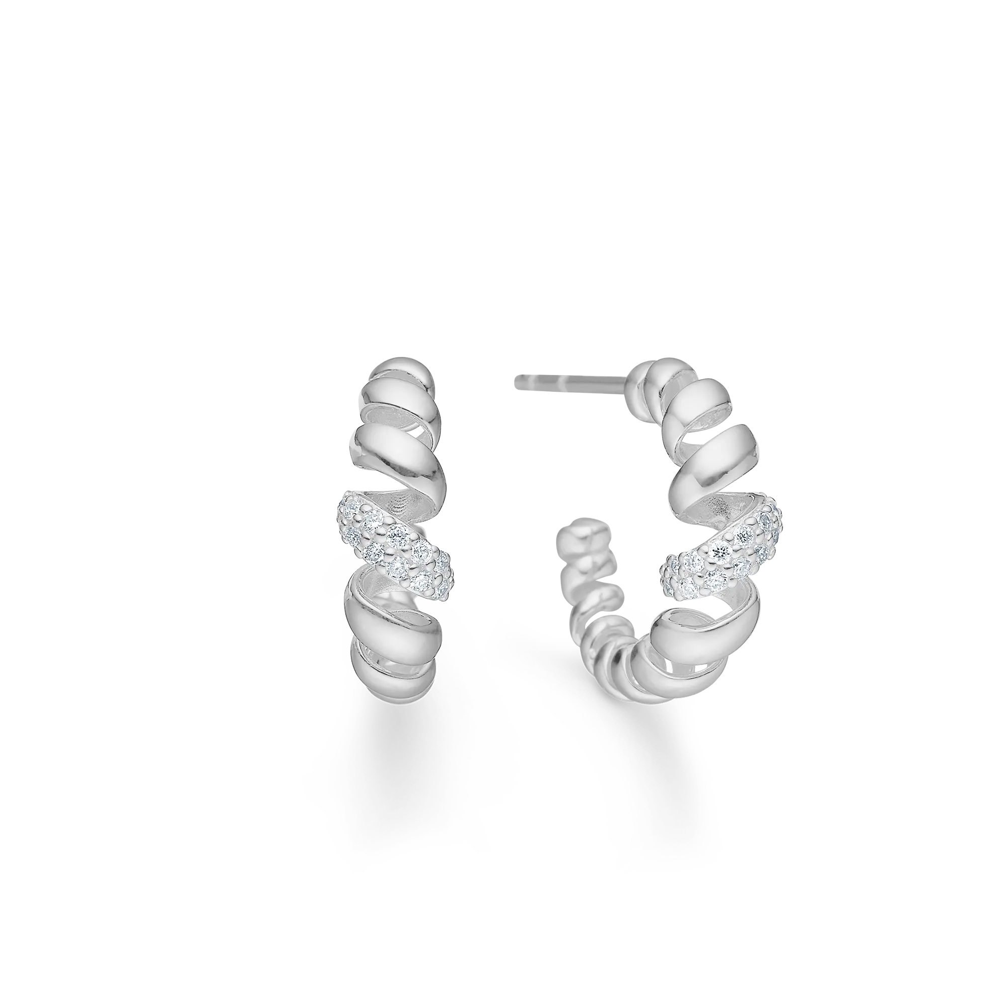 Mads Z Swirl Øreringe 2116159