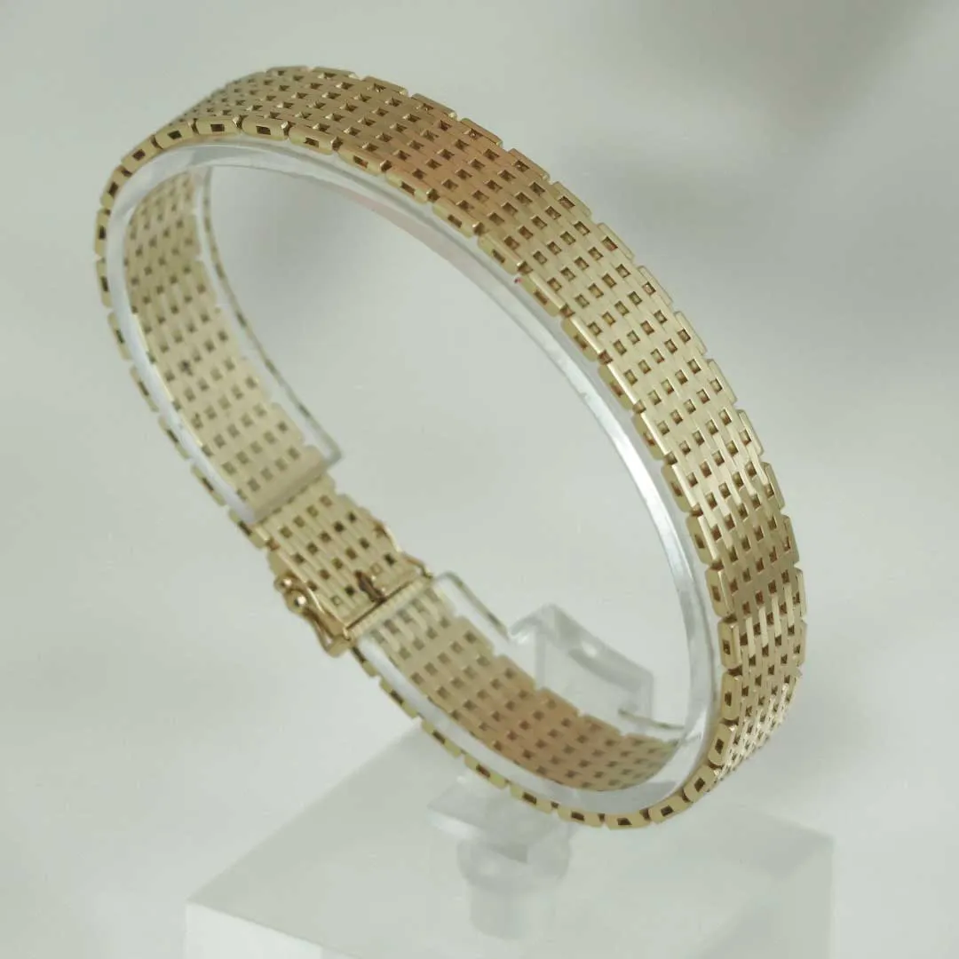 BNH Mursten Armbånd 14 kt 11,0 mm