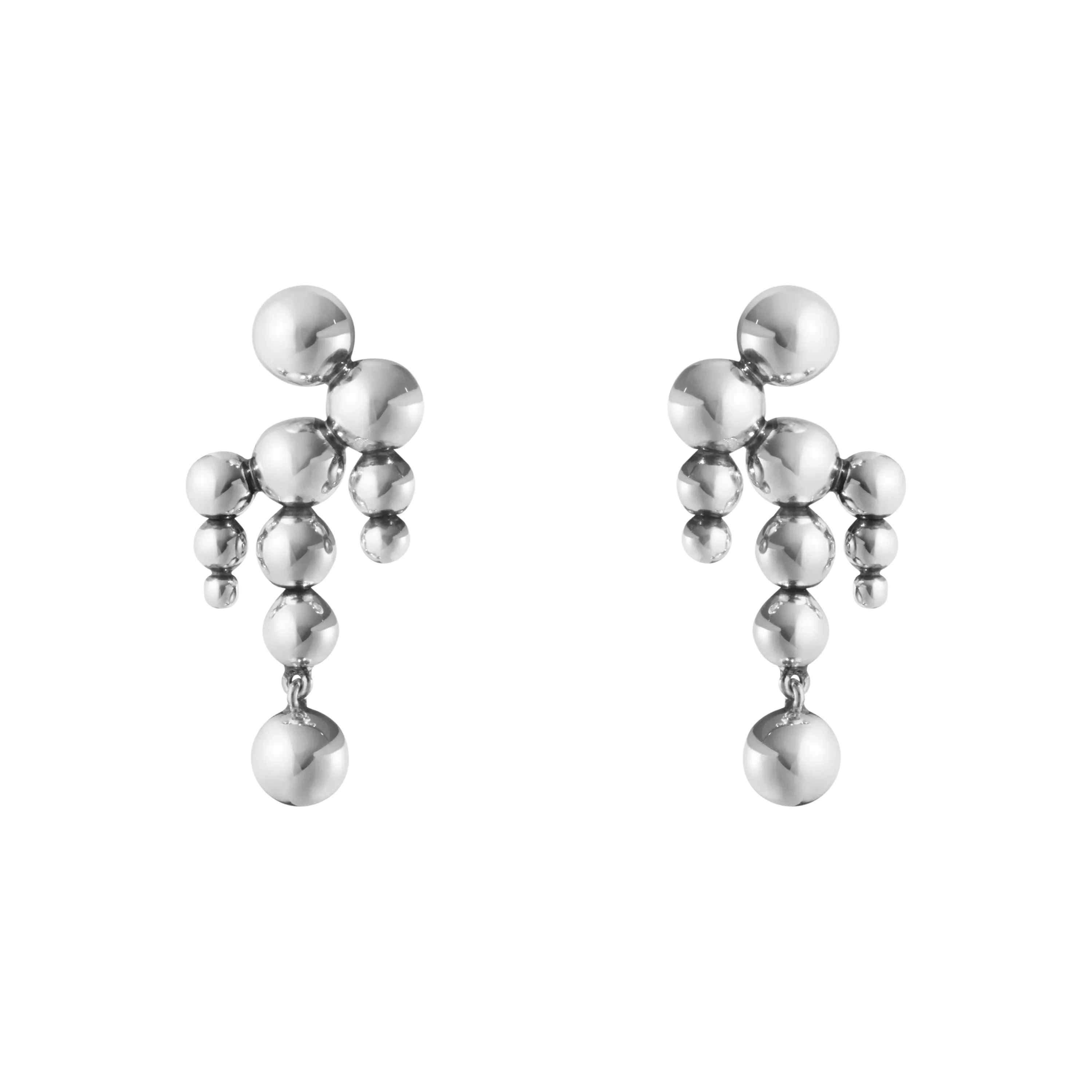 Georg Jensen Moonlight Grapes øreringe sølv 20001411
