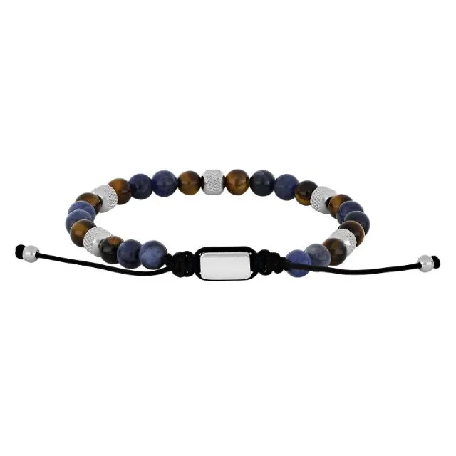 Son of Noa Armbånd Sodalit/Tigerøje og Stål 80890422700