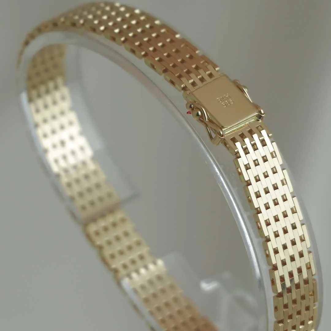 BNH Mursten Armbånd 14 kt 9,0 mm