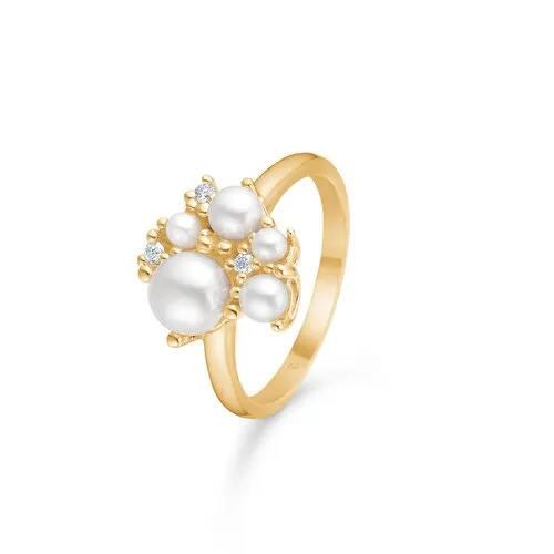 Mads Z Diamond Cloud Ring 14kt 1543070