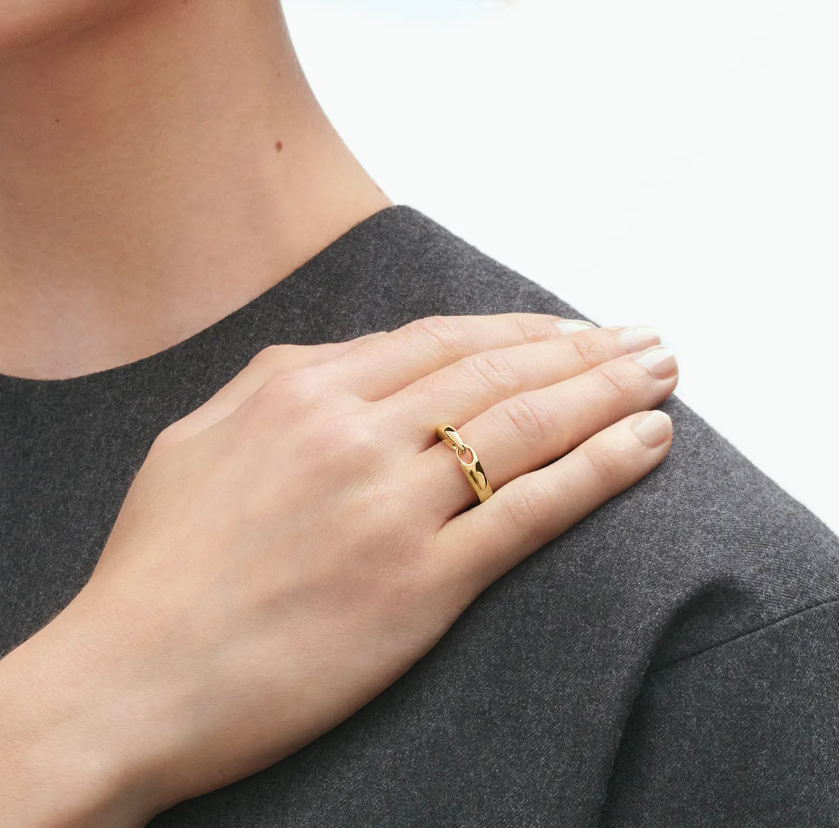 Georg Jensen Reflect Link Ring Lille 20001173